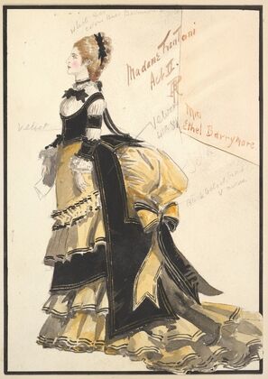Costume Design for ‘Madame Trentoni’, Act II
