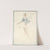 Costume Design for &#039;Seventh Ballet Girl&#039; (Short White and Blue Striped Dress) by Percy Anderson