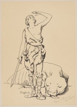 Costume Design for Siegfried (1896)