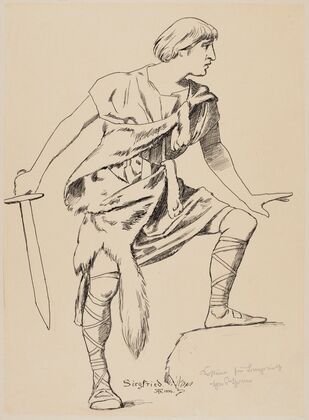 Costume Design for Siegfried (1896)
