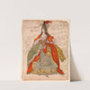 Costume Design for the Queen from &#039;Sleeping Beauty&#039; by Léon Bakst