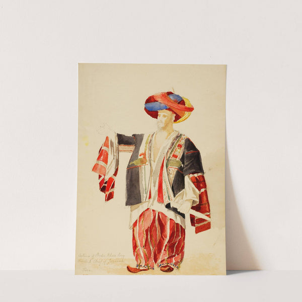 Costume of Beder Khan Bey by Miner Kilbourne Kellogg