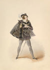 Costume Study for Belmonte in the ‘Abduction from the Seraglio’ by W.A. Mozart