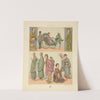 Costumes civils et religieux;moyen de transport (1876-1888) by Auguste Racinet