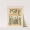 Costumes civils;moyens de transport (1876-1888) by Auguste Racinet