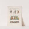 Costumes de seigneurs, duchesses, comtesses et bourgeois extraits d&#039;un roman intitulé. [...] by Nicolas Xavier Willemin