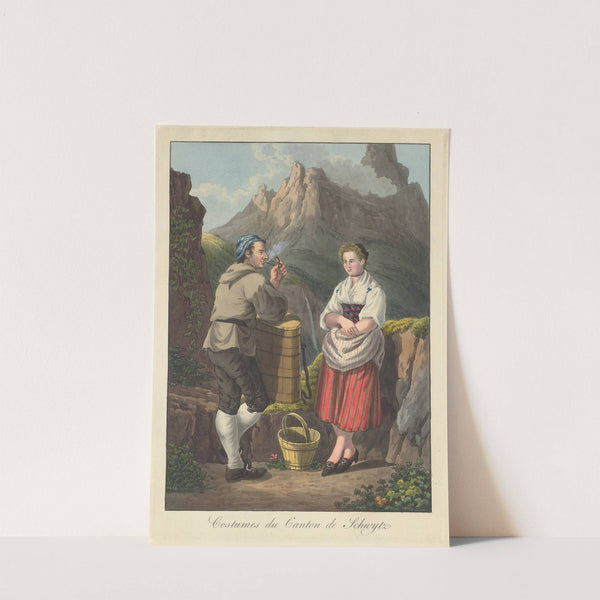 Costumes du Canton de Schwytz (1808) by Joseph Reinhart