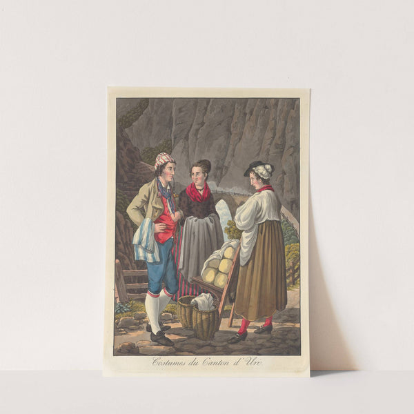 Costumes du Canton d’Uri (1808) by Joseph Reinhart