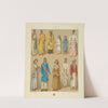 Costumes feminins – repas (1876-1888) by Auguste Racinet