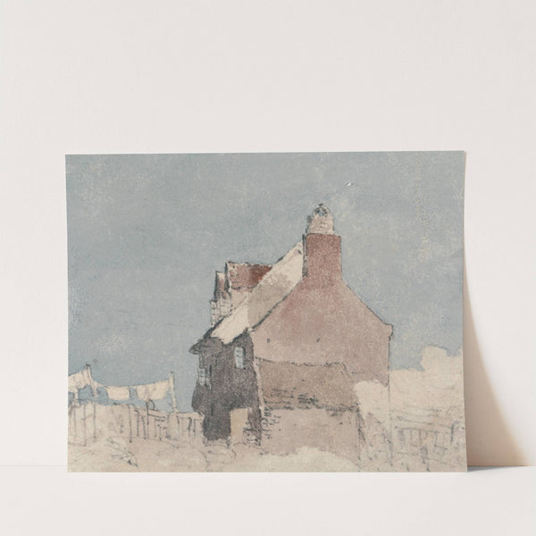 Cottage at Northfleet, Kent (ca. 1810) by David Cox