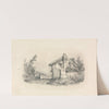 Cottage in a Landscape by William Callow