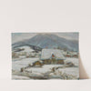 Cottages in the snow (circa 1907) by Władysław Ślewiński