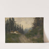 Cottages in the Woods by Felicián Moczik