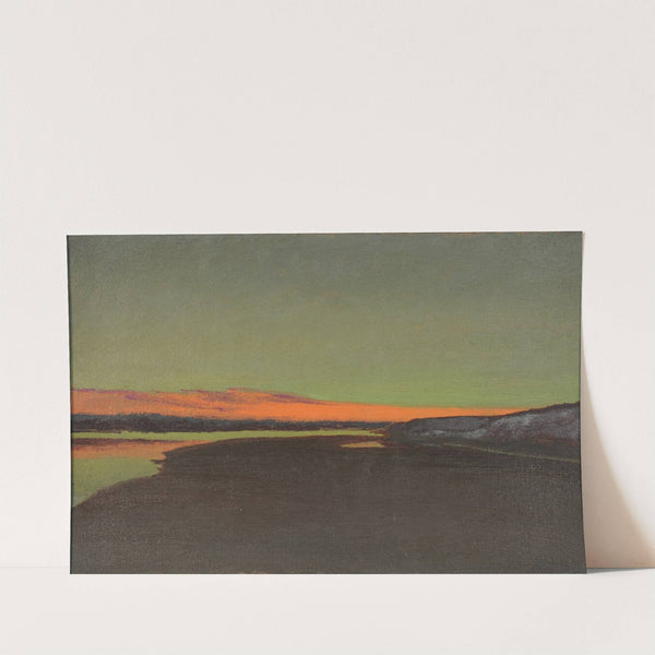 Coucher de soleil by Charles Marie Dulac