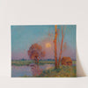 Coucher de Soleil en Brière by Ferdinand du Puigaudeau