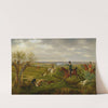 Count Halm On His Basedow Estate With Seedorf Manor And The Malachinersee In The Distance (1827) by Albrecht Adam