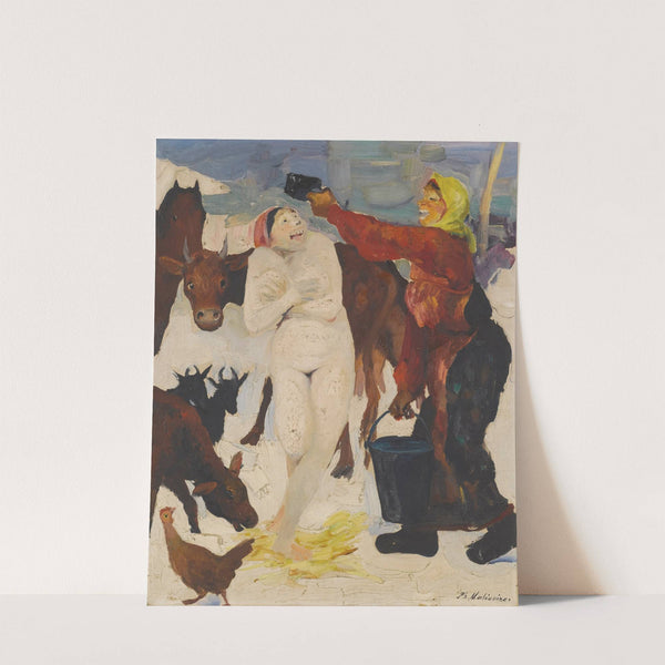 Country Ablutions by Filipp Malyavin