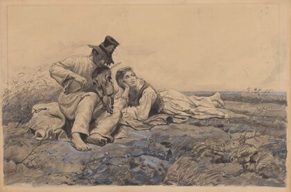 Country children in a pasture (1885)