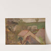 Countryside Landscape with Houses by Jacek Malczewski