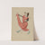couple dansant, femme en robe rouge (1920) by Georges Goursat (Sem)