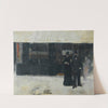 Couple devant une bijouterie by Jean Béraud