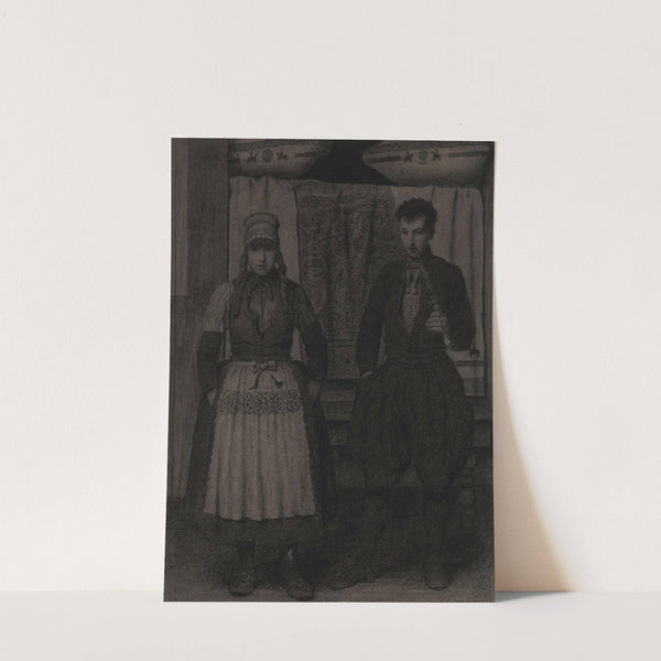 Couple From Marken by Xavier Mellery