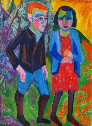 Couple in a Landscape (1924)