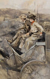 Couple on Stagecoach