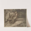 Couple sur un banc (1930) by Théophile Alexandre Steinlen