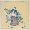 Couple surrounded by flowers