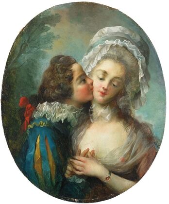 Couples Embracing.