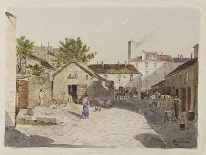 Cour de ferme, 10 rue de l’Epée de Bois (1915-1945)