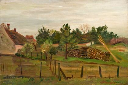 Cour de ferme (circa 1929)