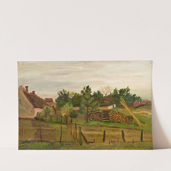 Cour de ferme (circa 1929) by Abraham Mintchine