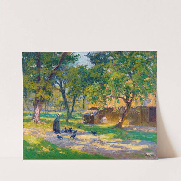 Cour De Ferme by Paul Madeline