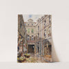 Cour d&#039;une maison ancienne, 25 rue du Jour. by Henri Berthaut