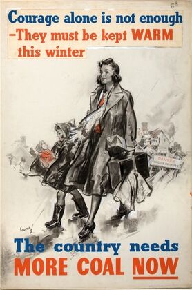 Courage alone is not enough – they must be kept warm this winter. The country needs more coal now