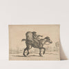Courier Anglois (1774) by Henry William Bunbury