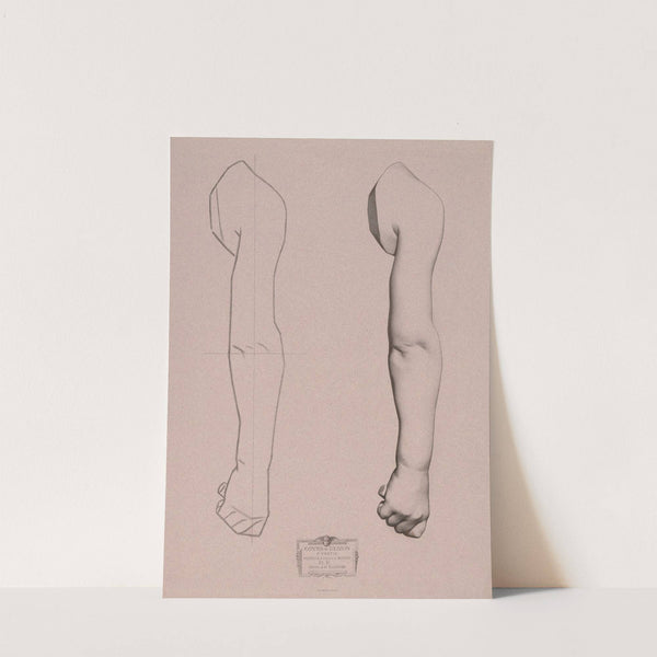 Cours de dessin Pl.22 (1867) by Charles Bargue