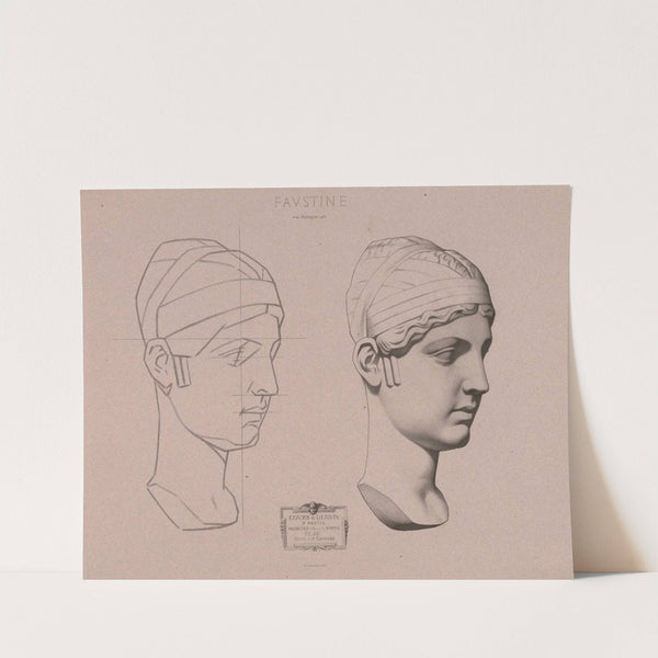 Cours de dessin Pl.46 (1867) by Charles Bargue