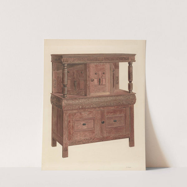 Court Cupboard by Leo Drozdoff