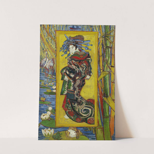 Courtesan- After Eisen by Vincent van Gogh
