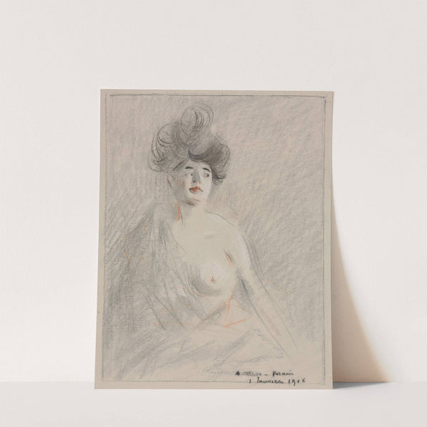 Courtesan (1906) by Jean-Louis Forain