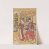 Courtesans and Attendants by Toyokuni Utagawa