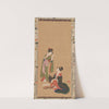 Courtesans Parodying Kanzan and Jittoku by Kinpūsha Toyomaro