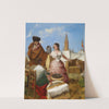 Courting at a Ring-Shaped Pastry Stall at the Seville Fair by Rafael Benjumea