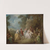 Courtly Scene in a Park by Jean-Baptiste Pater