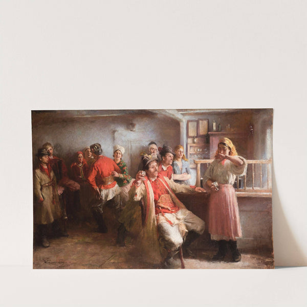 Courtship (1894) by Włodzimierz Tetmajer