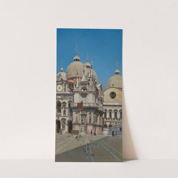 Courtyard of the Palace of the Dux of Venice by Martin Rico y Ortega