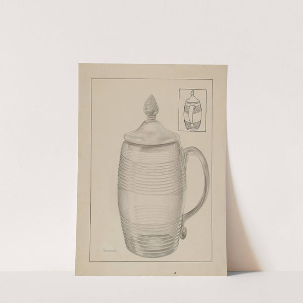 Covered Mug by Gertrude Lemberg